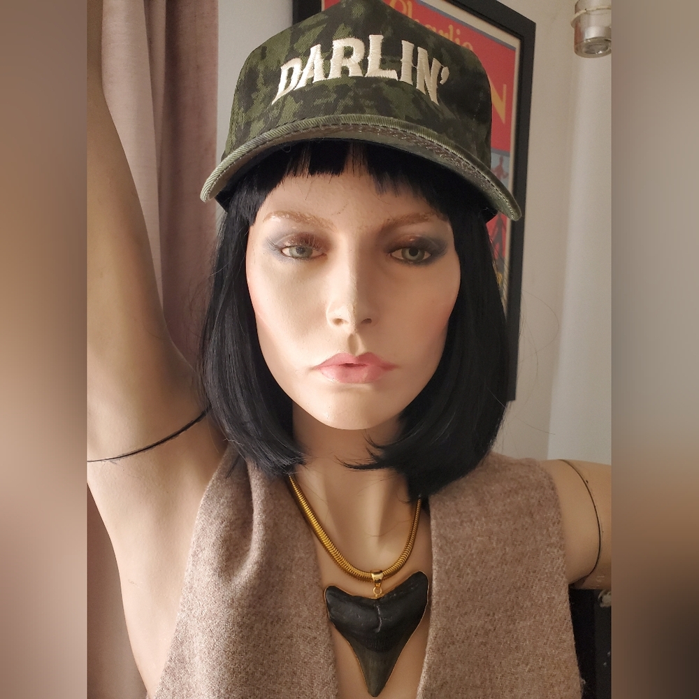 Vintage Style Camo 'Darlin'' Trucker Hat